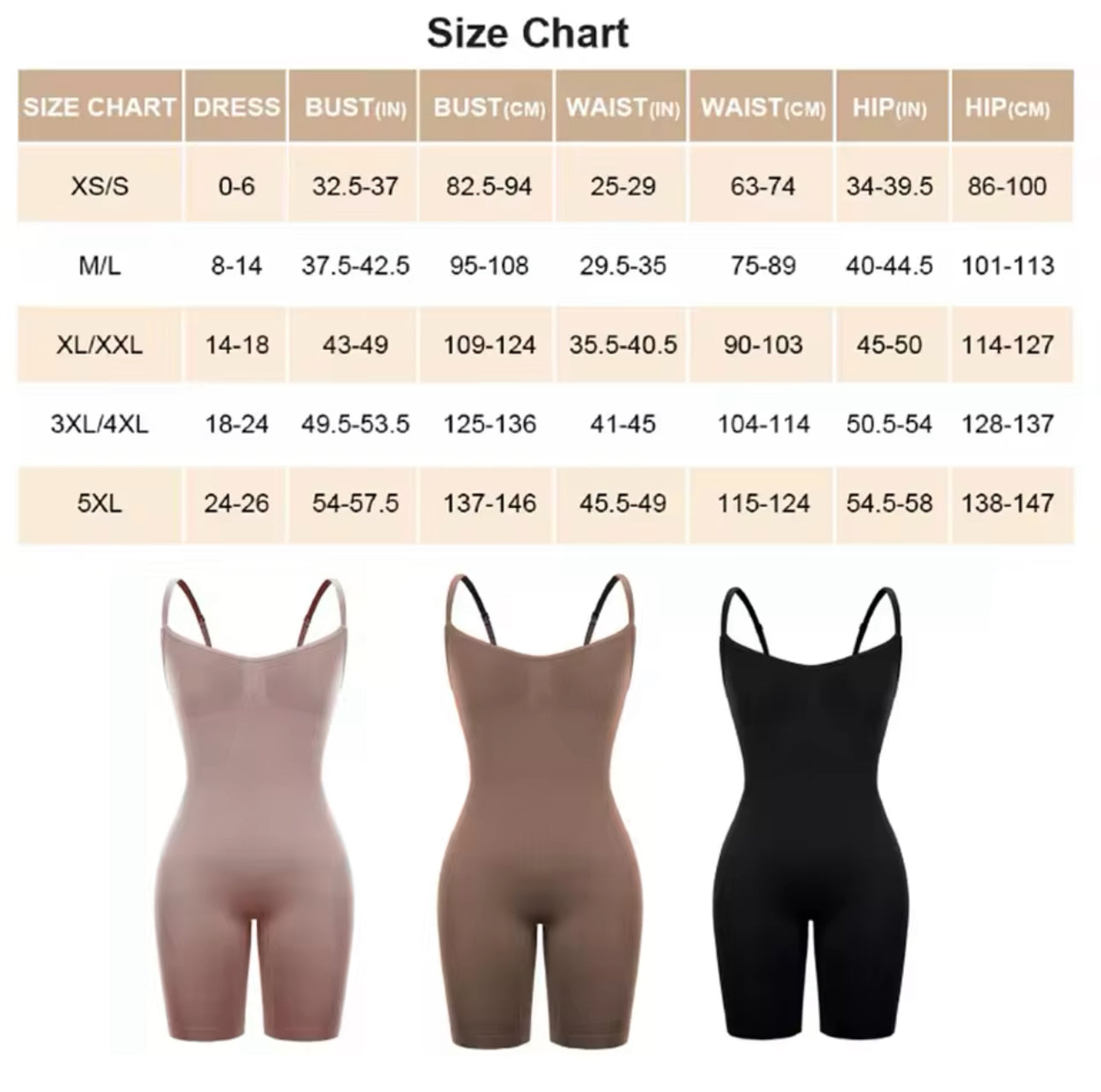 Seamless Tummy Control Bodysuit